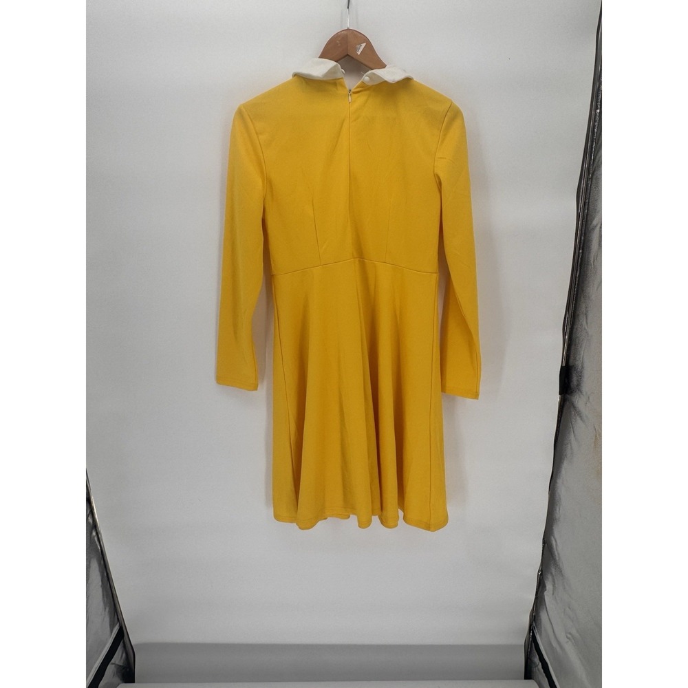 For G and PL Sz M Fit-N-Flare Madeline Yellow With White Collar Dress Cosplay‎ - Picture 7 of 7